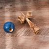 KENDAMA TOY CO. 2 Pack | Competition Pro Kendama Full Size | Solid Wood Ball and Cup Coordination Toy | Blue and Red Bundle view 3