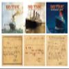 2012 RMS TITANIC 100th Anniversary 3 Jumbo Card Set 3.5"x5.5" NM-MT view 1
