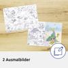 Avery Zweckform 57796 Children Designed Paper Sheets + Sticker Game Book 1 Book Plus 112 Stickers Mermaid Meerjungfrau view 4