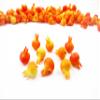 10 Loose Pomegranates Fruit Dollhouse Miniature Food Fruit Kitchen Supply 13122 view 2