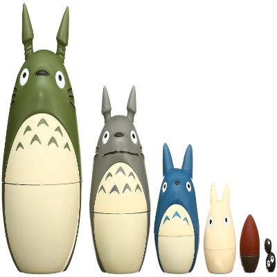 Ensky - My Neighbor Totoro - Totoro Nesting Dolls - Official Studio Ghibli Merchandise