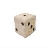Giant 3.5" Wooden Yard Dice with Laminated Yardzee and Farkle Scoresheets and Durable Carrying Case view 4