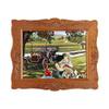 1:12 Fine Scale Miniature Print of Kids Playing Scene with Wood Framed for Home Dcor view 1