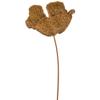 13" Glittered Mushroom Spray Brown Glittered (pack of 24) view 1