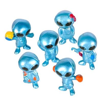 DollarItemDirect 1 inch Vinyl Aliens, Case of 72