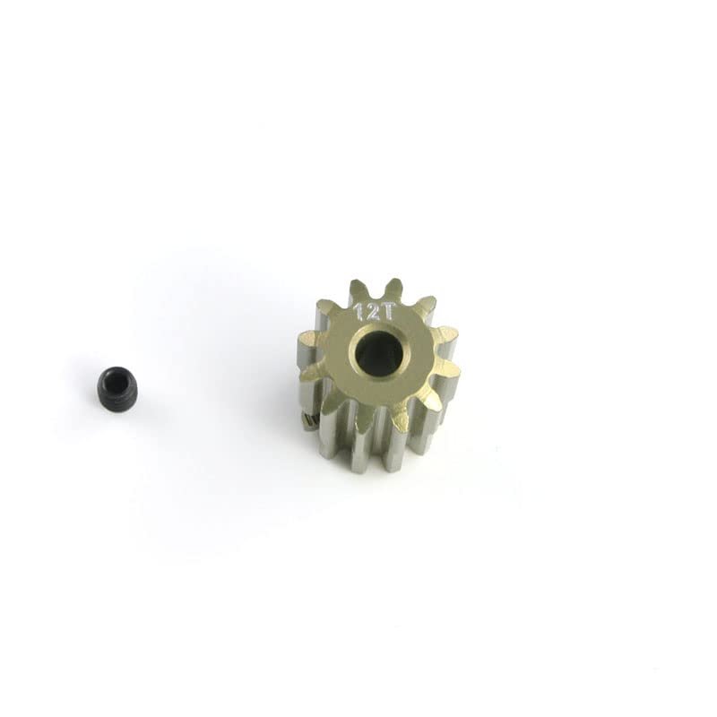 HobbyStar 32DP Pinion Gear, 12T, Hard-Anodized Aluminum, 1/8", 3.175mm