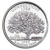 1999-P&D Connecticut BU State Quarters by U.S. Mint Philadelphia & Denver view 1