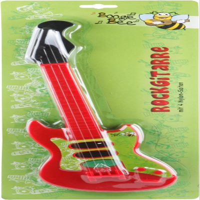Boogie Bee Rock Guitar 40 cm W190 x H480 mm Red
