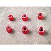 Hot Racing OF0202 Red Aluminum Fuel Line Retainers (6) view 1