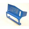 GPM Racing AGM1089 Monster Gt Blue Aluminum Fuel Tank Guard view 2