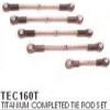 GPM Racing TEC160 Tamiya Terra Crusher Steel Full Tie Rod Set (5) view 1