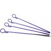 X Spede AC02N07 Purple Bent Body Clips 122.6mm Long 1.3mm Wire (4) view 1