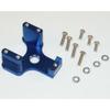 GPM Racing TEC080 Tamiya Tnx Terra Crusher Blue Aluminum Engine Mount Heat Sink view 1