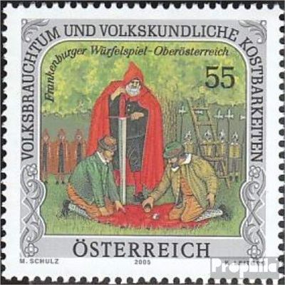 Austria 2543 (Complete.Issue.) unmounted Mint/Never hinged ** MNH 2005 Folklore (Stamps for Collectors) Culture
