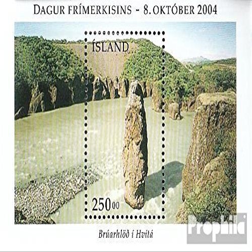 Iceland block36 (Complete.Issue.) unmounted Mint/Never hinged ** MNH 2004 Day The Stamp (Stamps for Collectors)