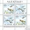 Aitutaki 740-741 Sheetlet (Complete.Issue.) 1995 End Second War (Stamps for Collectors) Military view 1