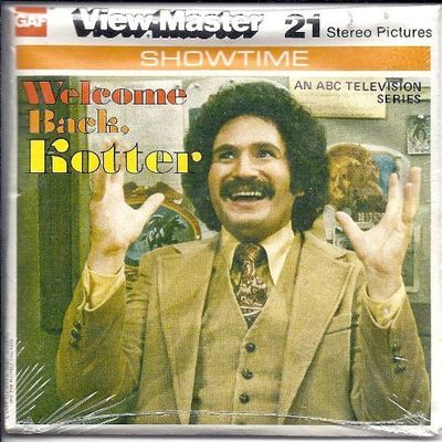 Welcome Back Kotter View-Master 3 Reel Set - John Travolta by ViewMaster