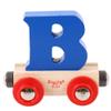 Bigjigs Rail Rail Name Letter B (Dark Blue) view 1
