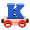 Bigjigs Rail Rail Name Letter K (Dark Blue) view 1
