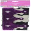 Amscan Elegant Black and Pink Birthday Party Crowns, Pack of 12, Black,Pink,Silver, 5 1/4" x 22 1/2" view 1
