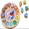 Peppa Pig Shape Sorter Clock Puzzle for 36 months to 48 months, 14Pieces (12Piece numbers + Clock + Stand ) view 3