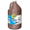 54-2128-07 Crayola Washable Paint - 1 gal - 1Each - Brown view 1