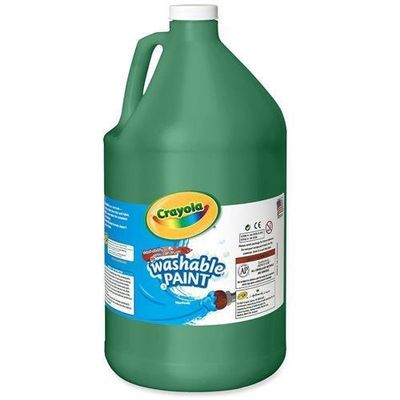 54-2128-44 Crayola Washable Paint - 1 gal - 1Each - Green