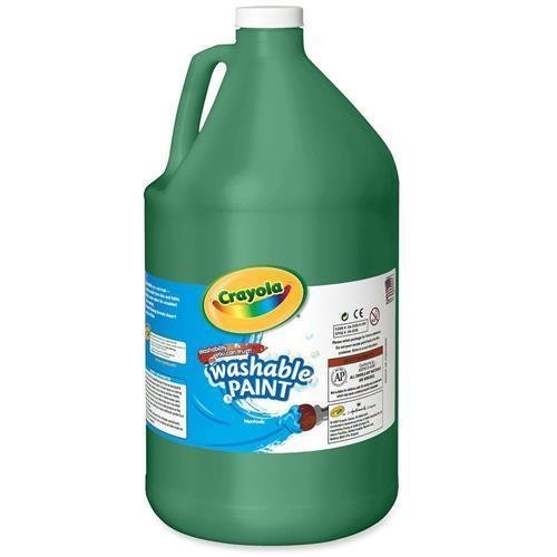 54-2128-44 Crayola Washable Paint - 1 gal - 1Each - Green