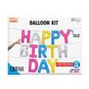 North Star NS00904 "Happy Birthday" Multi Coloured Balloon Kit 16"  view 1