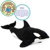 TigerHart Octavius The Orca Blackfish - 28 Inch Stuffed Animal Plush view 3