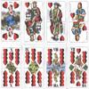100% PLASTIC HUNGARIAN PLAYING CARDS DECK view 3
