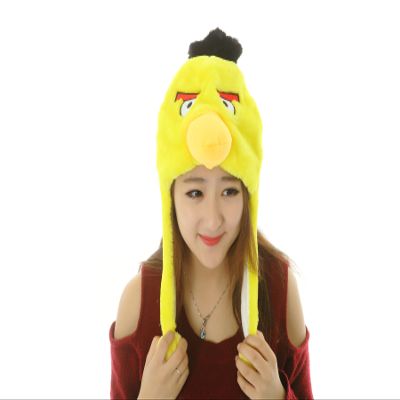 42 Styles Pets Unisex Plush Animal Hats Costume Hood Toys Performance Props (Yellow Bird-25)