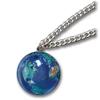 Earth Marble Pendant Blue Natural view 1