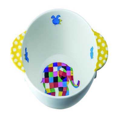 Elmer Multi-Coloured Bowl with Handles