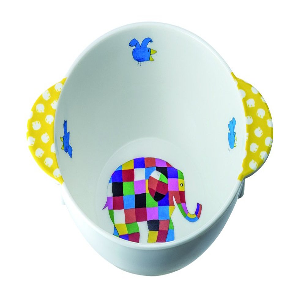 Elmer Multi-Coloured Bowl with Handles