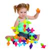 BSM Edushape- Kiddy Connect Interlocking Pieces Construction Game, Ed 829036, Multi-Coloured view 2