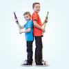 Geospace Bungee Blast Self Propelled Flying Foam Rocket MINI Battle Pack for Outdoor Play for Kids - Includes 2 Small Pump Rocket Launchers & 6 Extra Safe Foam Rockets view 4