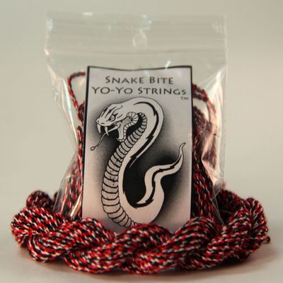 100 Pack Snake Bite String- 100% Polyester Yo-Yo Strings - Redbelly
