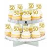 12pack Fabulous 50 (50th) Birthday Cupcake Decoration Picks view 2