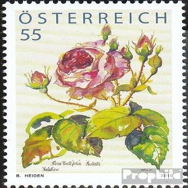 Austria 2888 (Complete.Issue.) unmounted Mint/Never hinged ** MNH 2010 Treuebonusmarke: Rose (Stamps for Collectors) Plants/Mushrooms