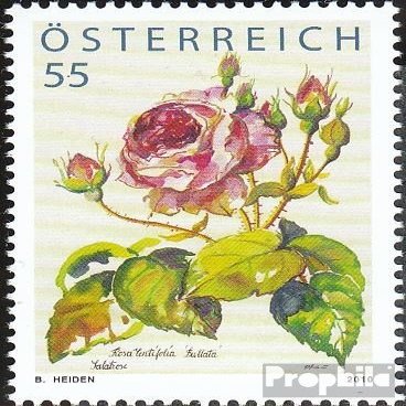 Austria 2888 (Complete.Issue.) unmounted Mint/Never hinged ** MNH 2010 Treuebonusmarke: Rose (Stamps for Collectors) Plants/Mushrooms