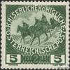 Austria 181 unmounted Mint/Never hinged ** MNH 1915 Kriegsbilder (Stamps for Collectors) Military/Knight view 1