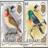 Aitutaki 675-676 (Complete.Issue.) 1990 Stamp Exhibition (Stamps for Collectors) Birds view 1