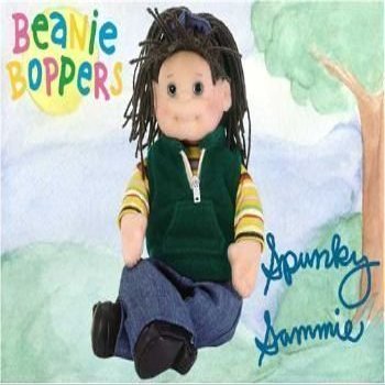 14" Ty Spunky Sammie Plush Rag Bean Bag Doll by Ty