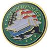 U.S. Navy USS Independence / CV-62 GP Challenge Coin 1126# view 1