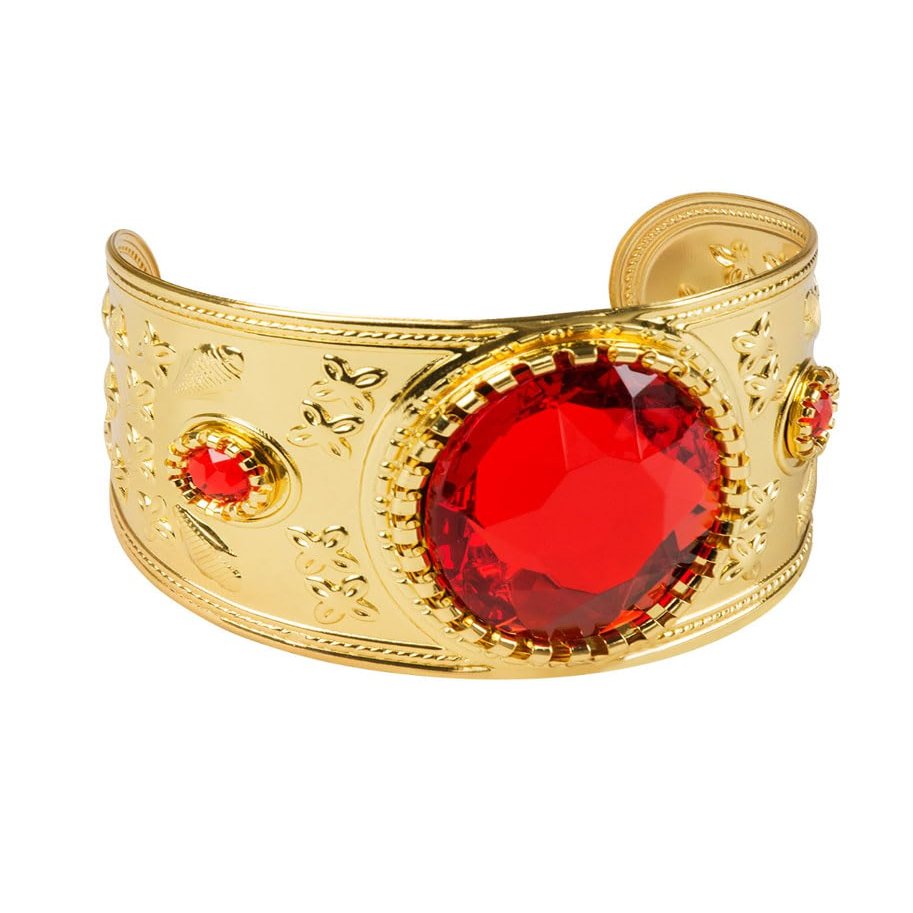 Boland 64463 Garnet of The Nile Bracelet, Gold/Red