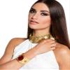 Boland 64463 Garnet of The Nile Bracelet, Gold/Red view 2