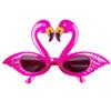 Boland 10201492 Flamingo Party Glasses, Rose, Standard Size view 1
