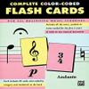 Complete Color Coded Flash Cards for All Beginning Music Students by Unknown(1968-03-04) view 1