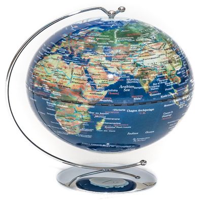 Bello Games New York, Inc. 5" Blue Lighted Desk Globe